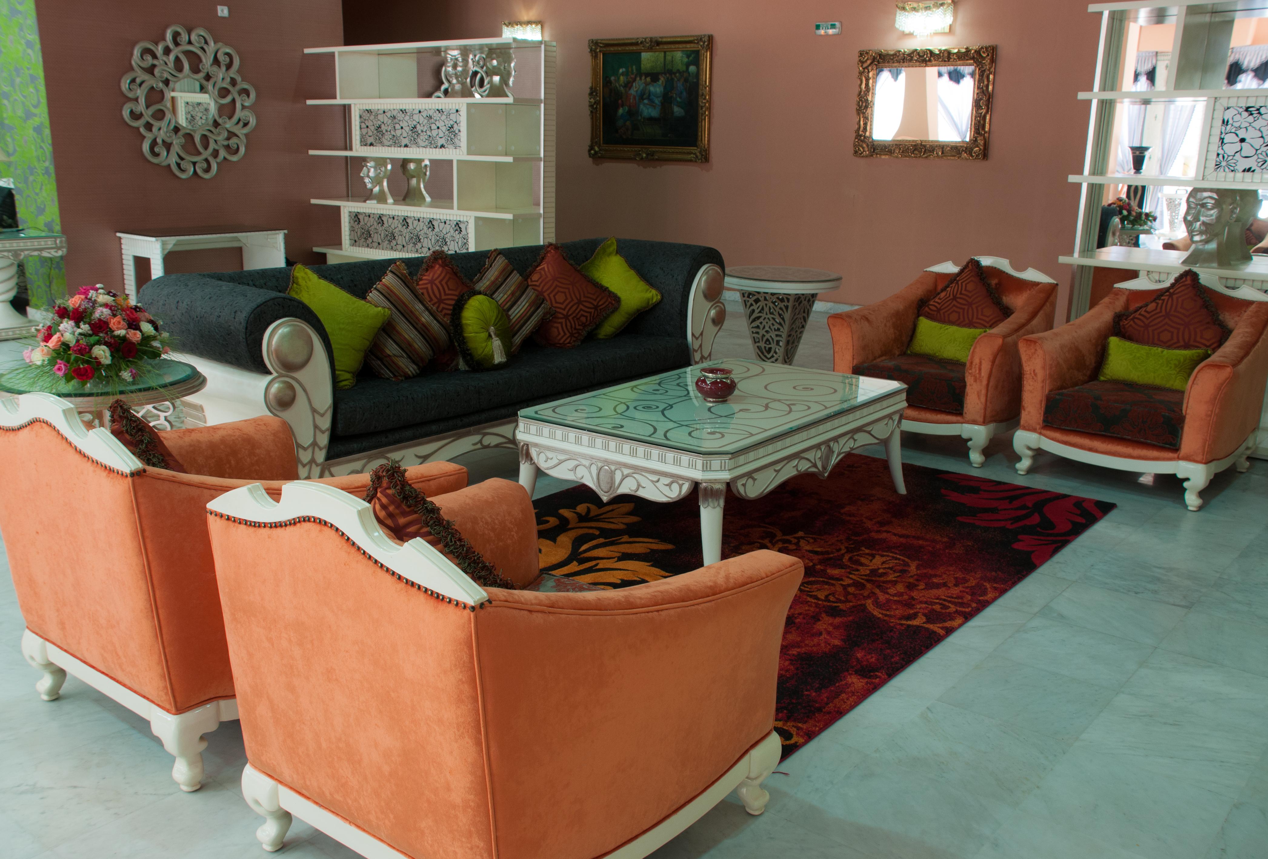 Royal Mirage Deluxe Hotell Marrakesh Exteriör bild A living room in a house